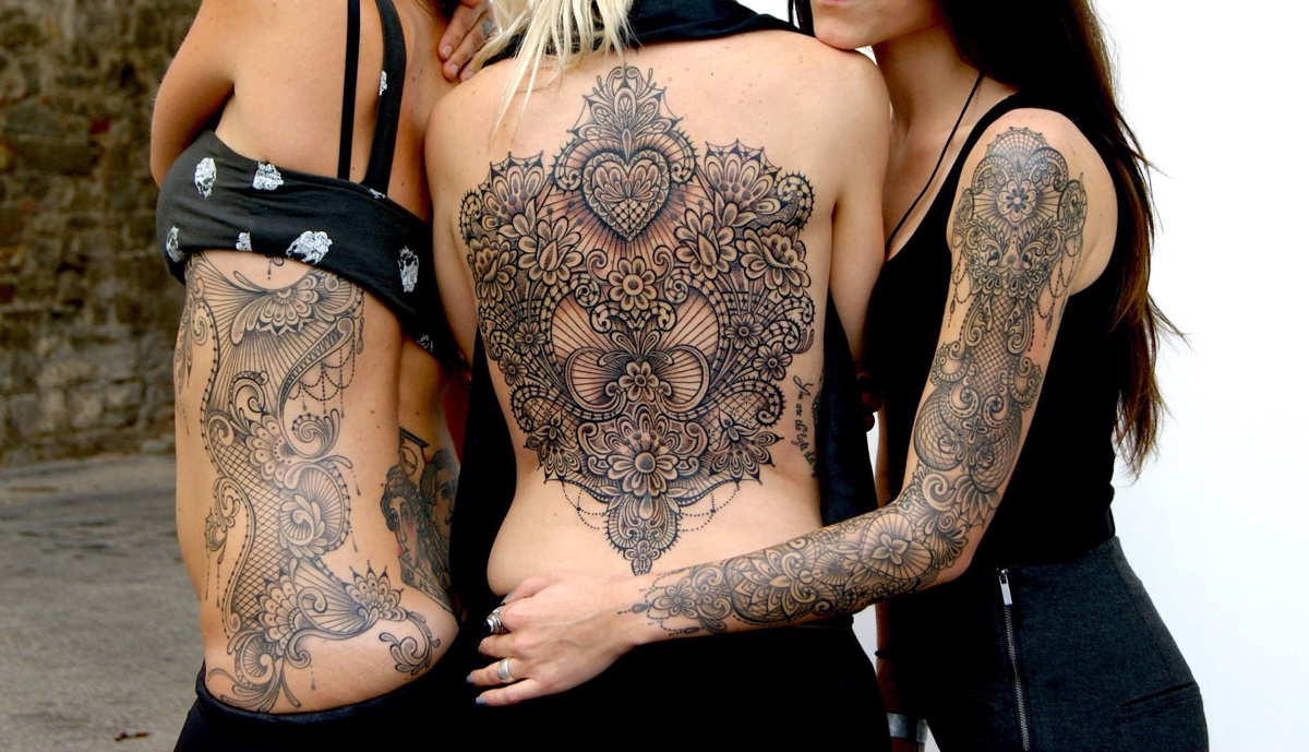 ornamental tattoo tatuaggio ornamentale mandala