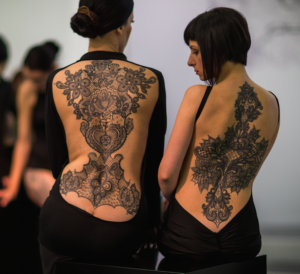 ornamental back tattoos