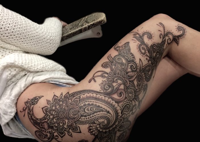 Tatuaggio Ornamentale: il tattoo al femminile inventato a Roma